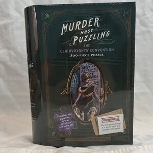 Chronicle Books Murder Most Puzzling Puzzle